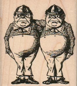 TweedleDum And TweedleDee 2 3/4 x 3-0