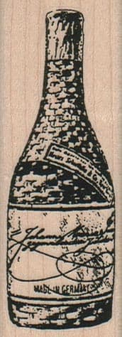 Bottle Of Champagne/Germany 1 1/4 x 3 1/4-0