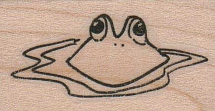 Frog Submerged In Water 1 x 1 1/2-0