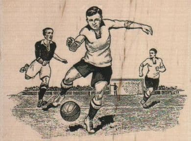 Soccer Players 3 3/4 x 2 3/4-0