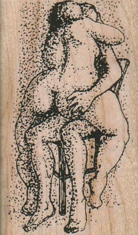 Nekkid Lovers 2 x 3 1/4-0