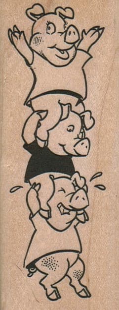 Balancing Pigs 1 3/4 x 4 1/4-0