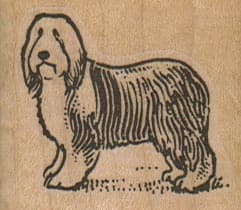 Sad SheepDog 1 3/4 x 1 1/2-0