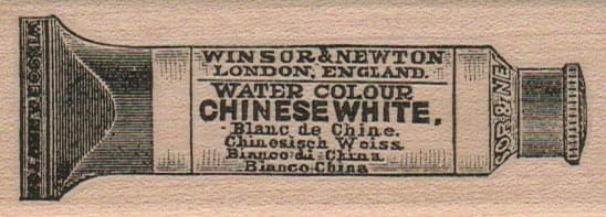 Chinese White Paint 1 1/2 x 3 3/4-0