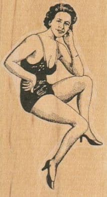 QE II Bathing Beauty 1 3/4 x 3-0