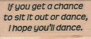 If You Get A Chance To 1 x 2-0