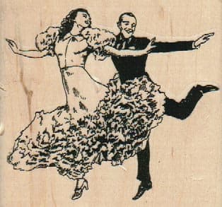 Dancing Fools 3 1/4 x 3-0