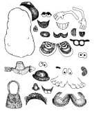 Mr. and Mrs. Potato Components Unmounted-0