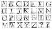 Steampunk Alphabet/Unmounted-0