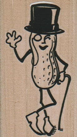 Mr. Pe Waving 1 3/4 x 3-0