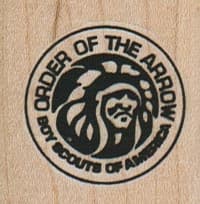 Order Of The Arrow 1 1/2 x 1 1/2-0