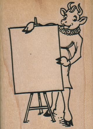 Elsie Giving A Lesson 2 1/4 x 3-0