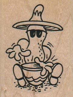 Peanut Banging Drum 1 3/4 x 2 1/4-0