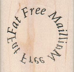 Fat Free Mail 1 3/4 x 1 3/4-0