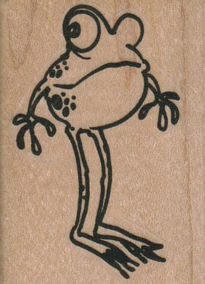 Frog Standing 1 1/2 x 2-0