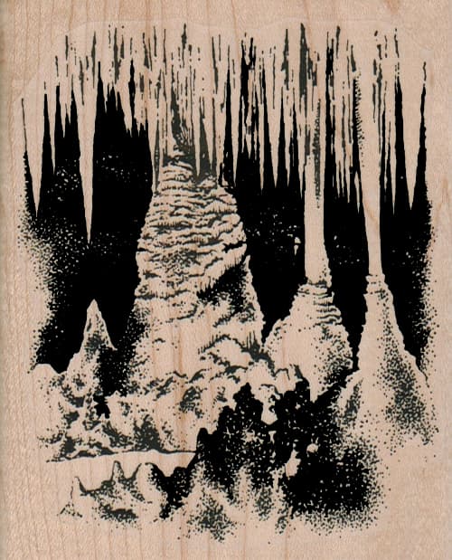 Cave Scene 3 1/2 x 4 1/4-0