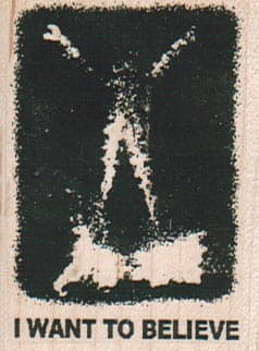 I Want To Believe 1 3/4 x 2 1/4-0