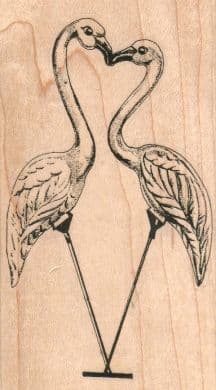Flamingos Kissing/Large 2 1/2 x 4 1/2-0