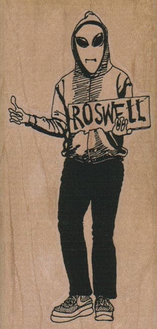 Roswell Hitchhiker 2 1/4 x 4 1/2-0