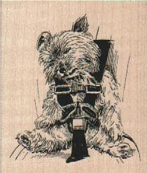 Dog In DogSeat 2 1/4 x 2 1/2-0