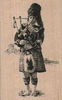 Bagpiper 2 1/4 x 3 1/2-0