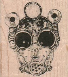 Gas Mask 2 1/2 x 2 3/4-0