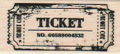 Admit One Ticket 1 1/4 x 2 1/2-0
