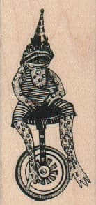 Unicycle Frog 1 1/2 x 3-0