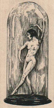 Small Nude in Bottle 1 1/2 x 2 1/2-0