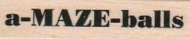 A-Maze-Balls 3/4 x 2 3/4-0