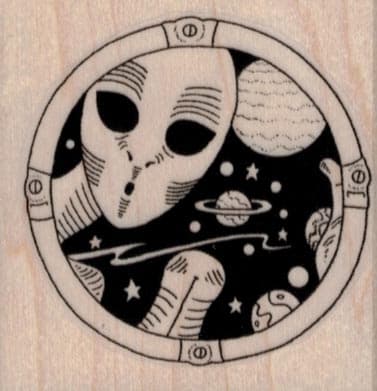 Alien Space Scene Left 2 x 2-0