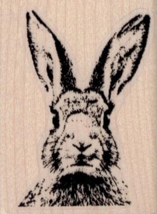 Rabbit Head 1 3/4 x 2 1/4-0
