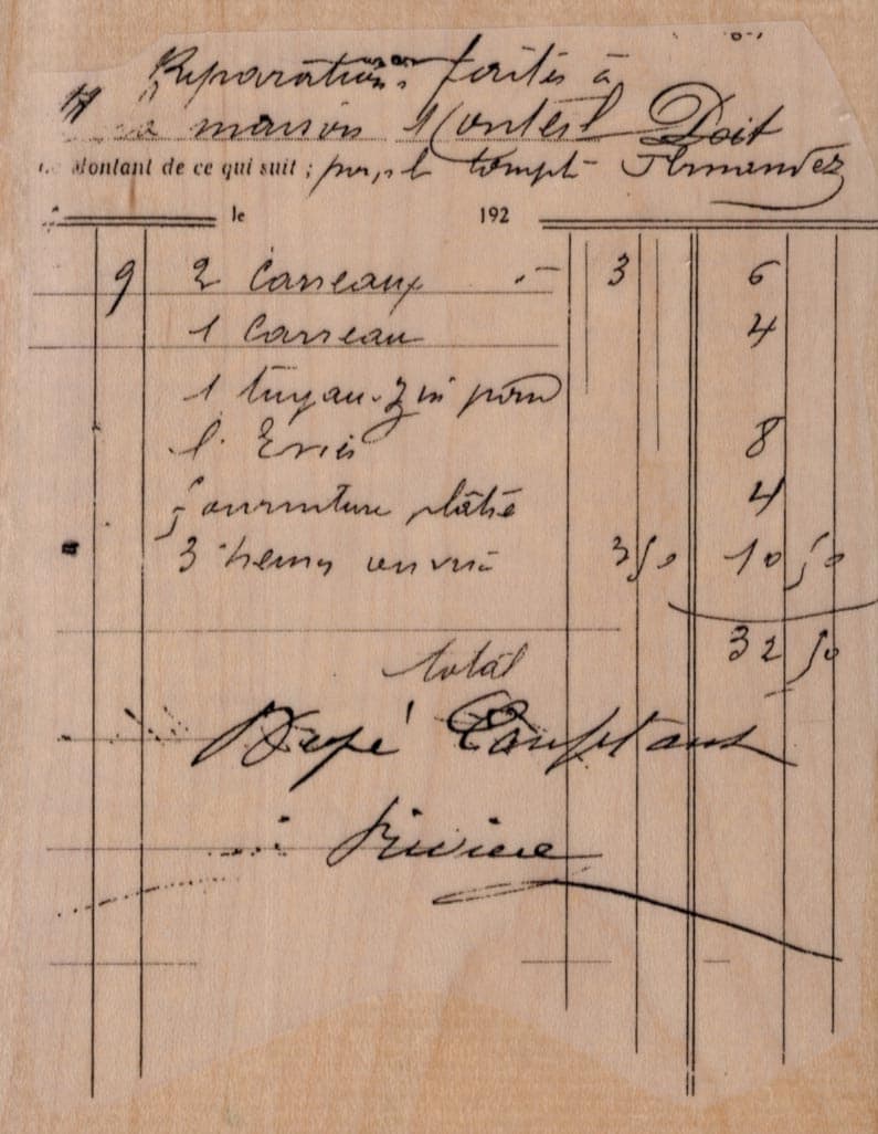 Waybill/Invoice Background 4 1/4 x 5 1/4-0