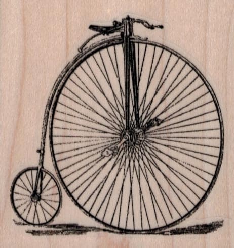 Penny Farthing 2 1/2 x 2 1/2-0