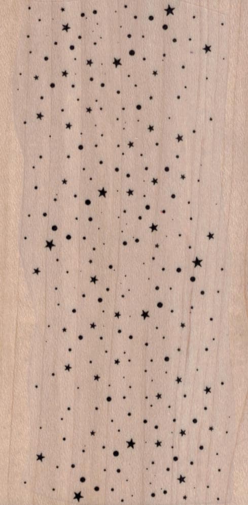 Sky of Stars Background 2 3/4 x 5-0