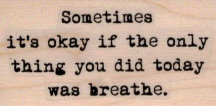 Sometimes It's Okay 1 1/4 x 2 1/4-0