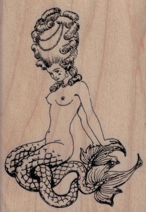 Fancy Mermaid 2 1/2 x 3 1/2-0