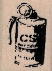 Banksy Tear Gas Canister 1 x 1 1/4-0