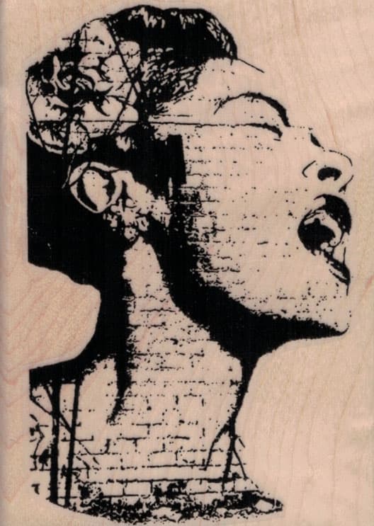 Banksy Wall Singer 2 3/4 x 3 3/4-0