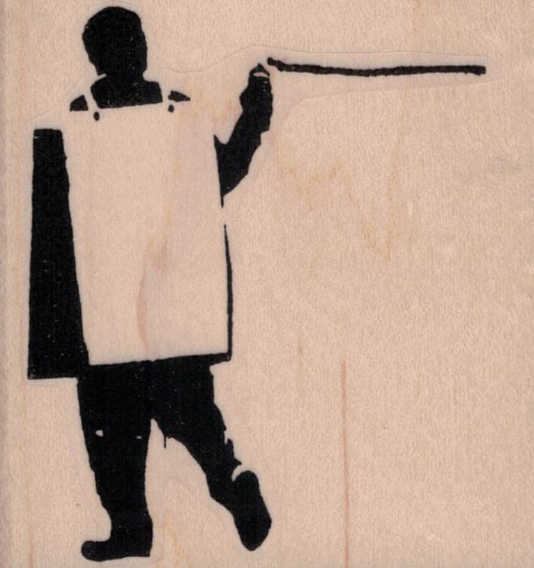 Banksy Billboard Spraypainter 2 3/4 X 2 3/4