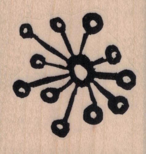 Tina Walker Scribble Circle Web 1 3/4 X 1 3/4