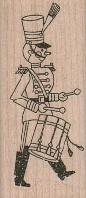 Toy Soldier/drum 1 1/4 X 2 3/4