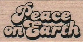 Peace On Earth 1 1/4 X 2