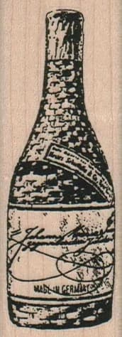 Bottle Of Champagne/germany 1 1/4 X 3 1/4
