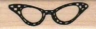 Fifties Cats Eye Glasses 3/4 X 2