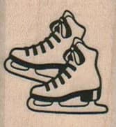 Outline Ice Skates 1 1/4 X 1 1/4