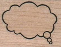 Thought Bubble 1 1/4 X 1 1/2