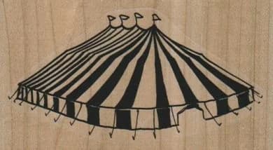 Circus Tent 3 3/4 X 2