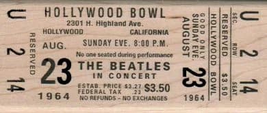Hollywood Bowl/the Beatles 2 X 4 1/2