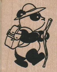 Panda Bear Hiking 1 1/2 X 1 3/4